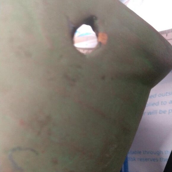 Vintage Ferrell Signed Moss Aztec Wallpockets With Grape Relief Design - Picture 8 of 8